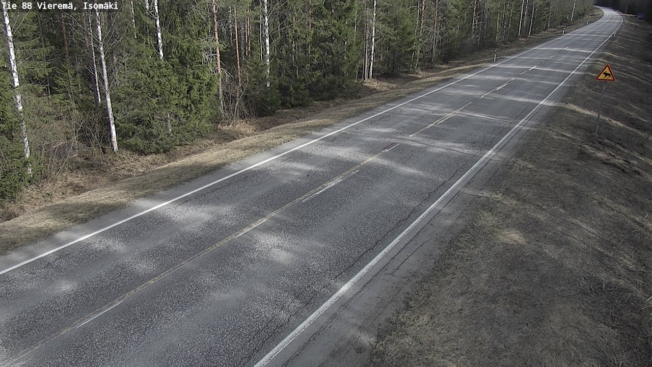 Kelikamerat Kuva Tie 88 Vieremä, Isomäki, Vieremä, Pohjois-Savo