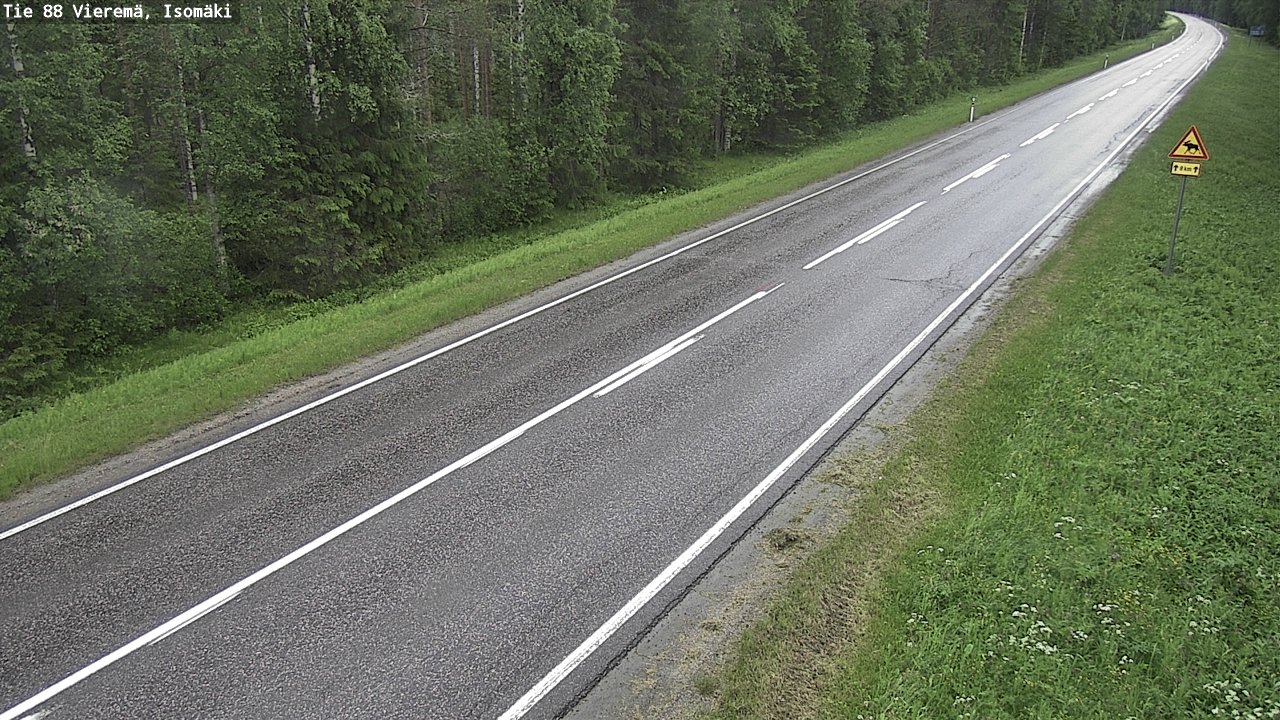 Kelikamerat Kuva Tie 88 Vieremä, Isomäki, Vieremä, Pohjois-Savo