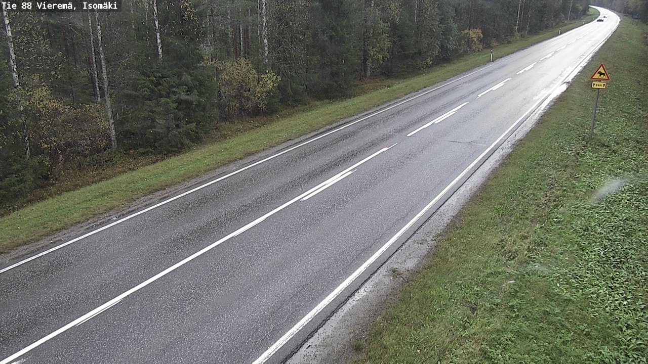 Kelikamerat Kuva Tie 88 Vieremä, Isomäki, Vieremä, Pohjois-Savo