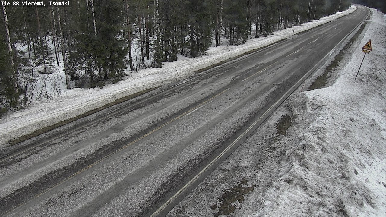 Kelikamerat Kuva Tie 88 Vieremä, Isomäki, Vieremä, Pohjois-Savo