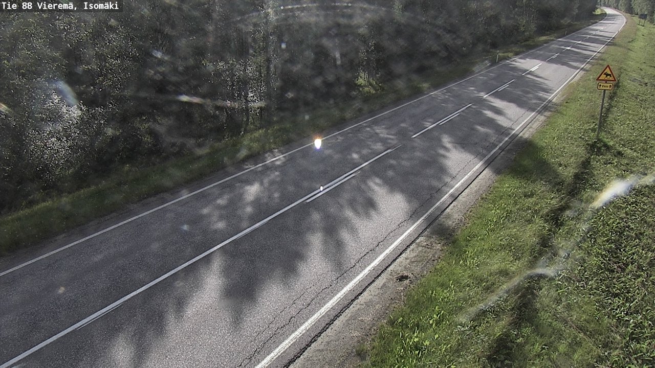 Weather Camera Image Road 88 Vieremä, Isomäki, Vieremä, Pohjois-Savo