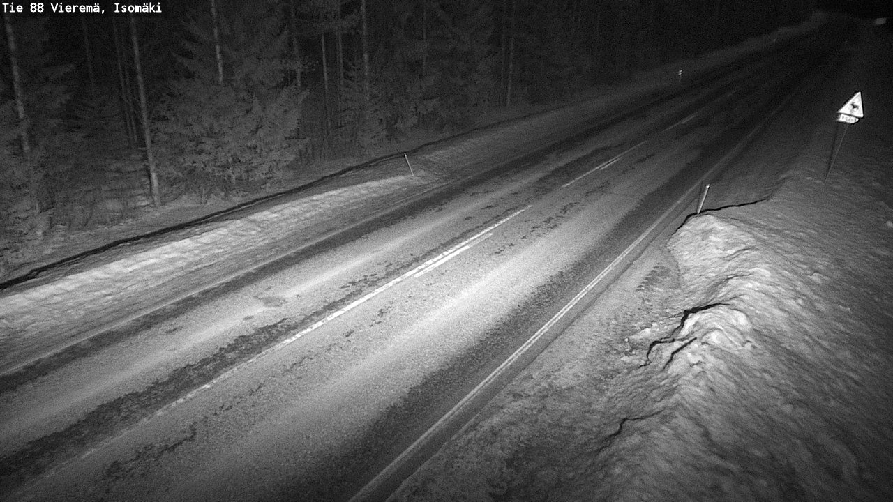 Kelikamerat Kuva Tie 88 Vieremä, Isomäki, Vieremä, Pohjois-Savo