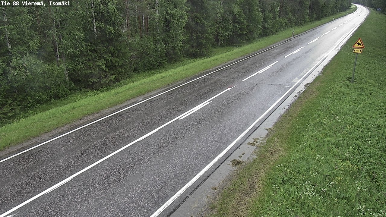 Kelikamerat Kuva Tie 88 Vieremä, Isomäki, Vieremä, Pohjois-Savo