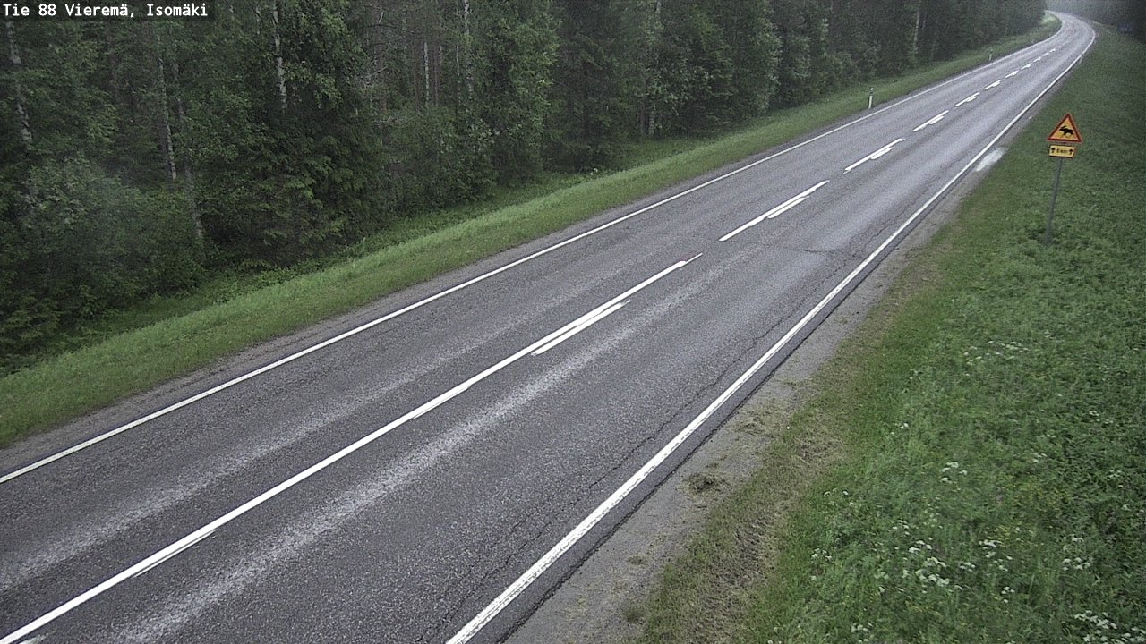 Kelikamerat Kuva Tie 88 Vieremä, Isomäki, Vieremä, Pohjois-Savo