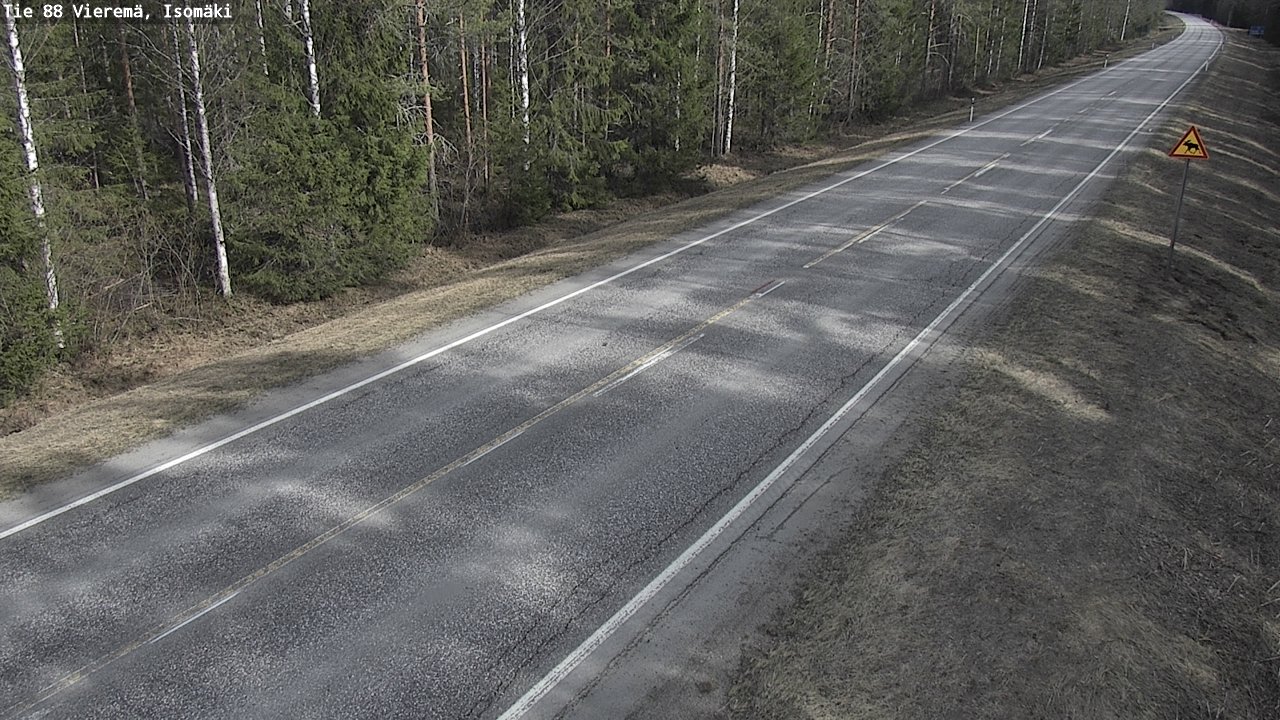 Kelikamerat Kuva Tie 88 Vieremä, Isomäki, Vieremä, Pohjois-Savo