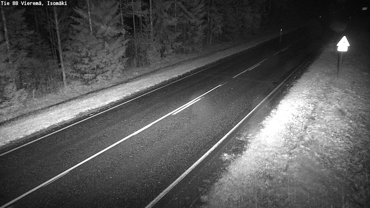 Kelikamerat Kuva Tie 88 Vieremä, Isomäki, Vieremä, Pohjois-Savo