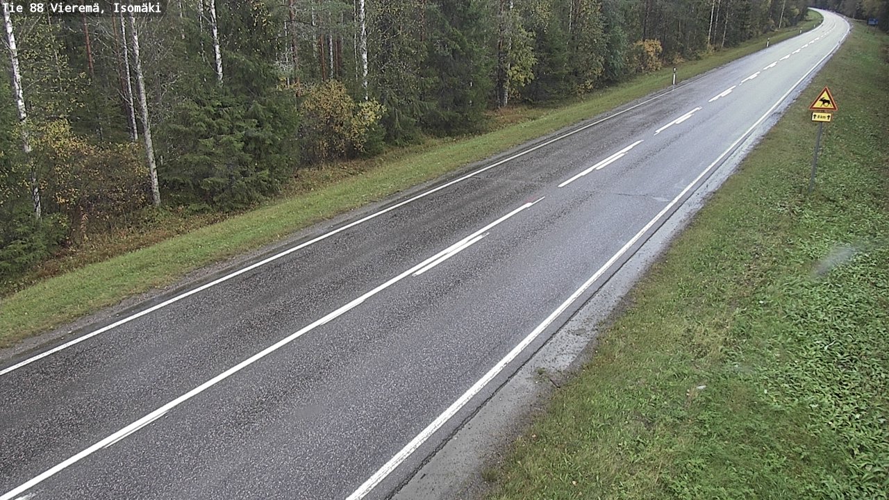 Kelikamerat Kuva Tie 88 Vieremä, Isomäki, Vieremä, Pohjois-Savo