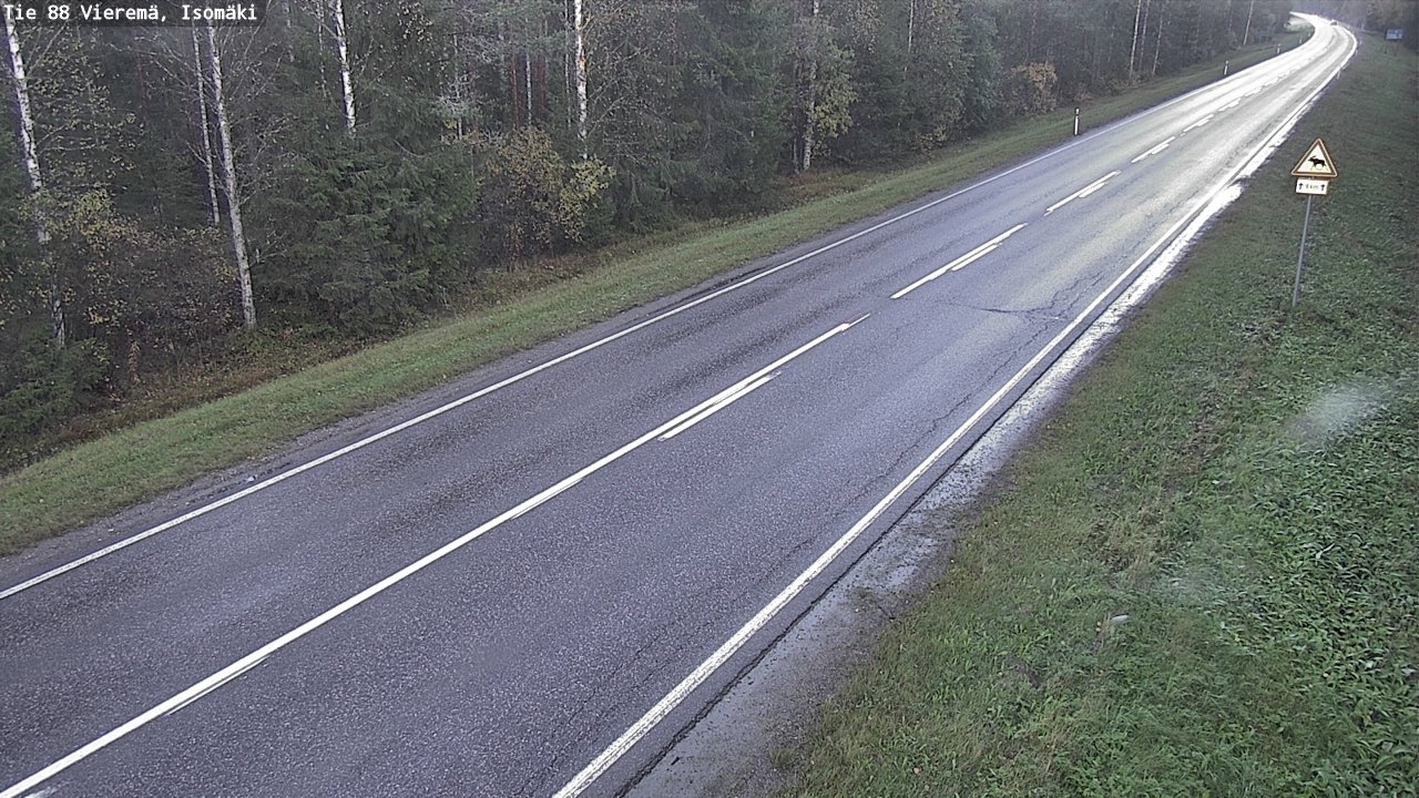 Kelikamerat Kuva Tie 88 Vieremä, Isomäki, Vieremä, Pohjois-Savo