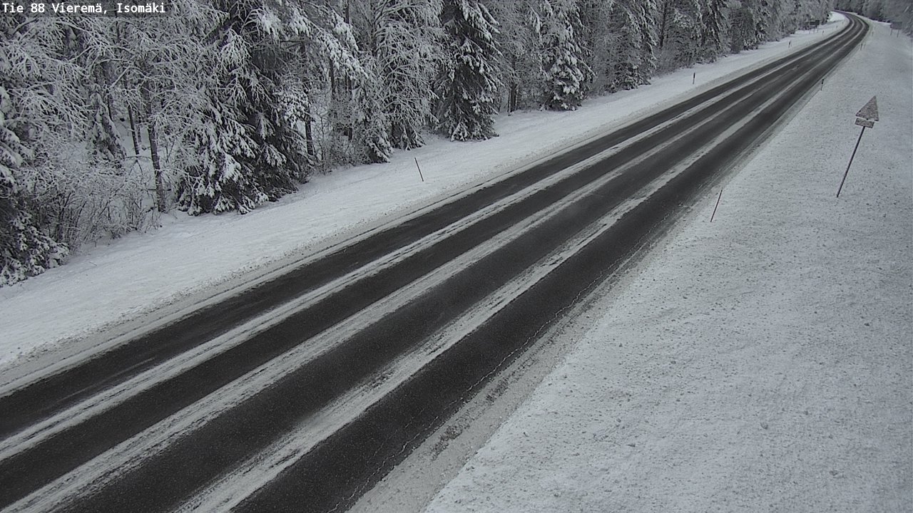 Kelikamerat Kuva Tie 88 Vieremä, Isomäki, Vieremä, Pohjois-Savo