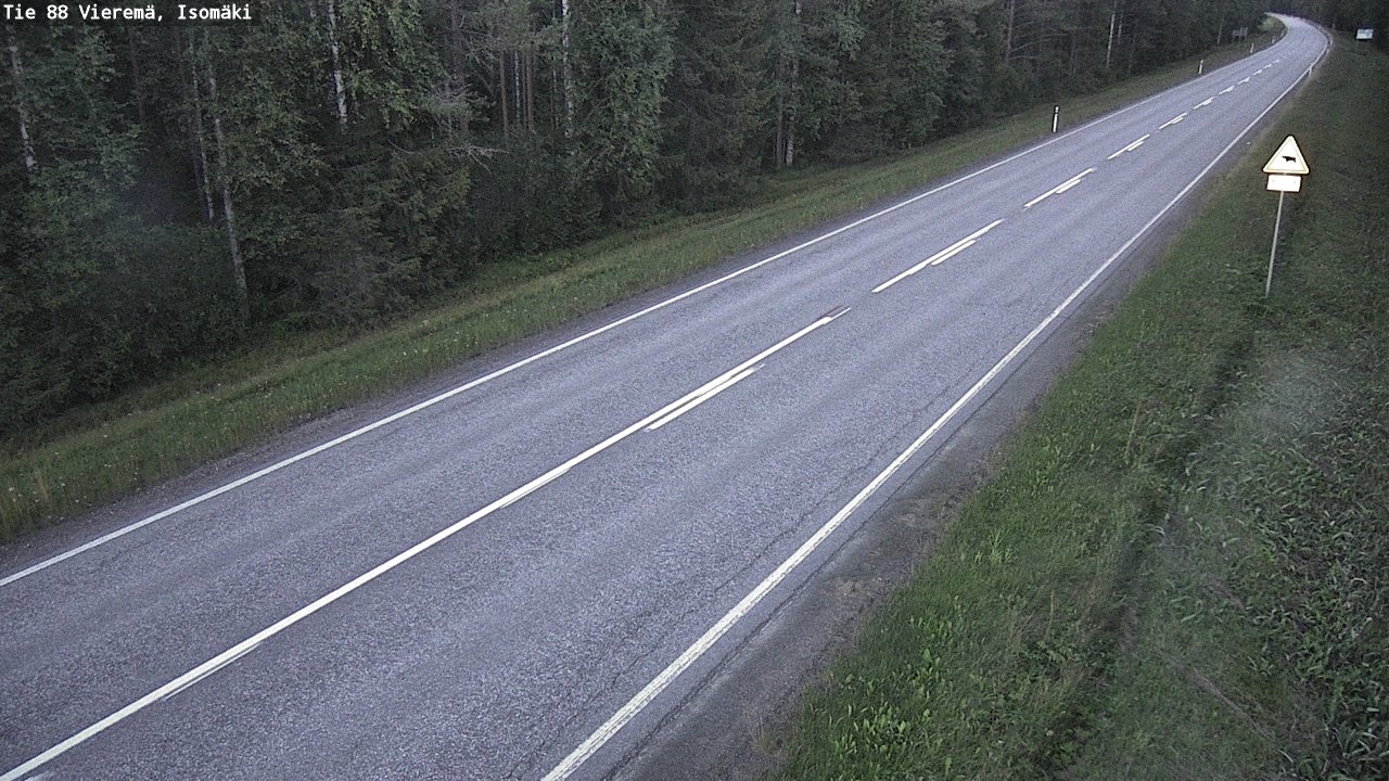 Kelikamerat Kuva Tie 88 Vieremä, Isomäki, Vieremä, Pohjois-Savo