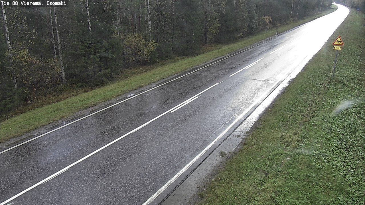 Kelikamerat Kuva Tie 88 Vieremä, Isomäki, Vieremä, Pohjois-Savo