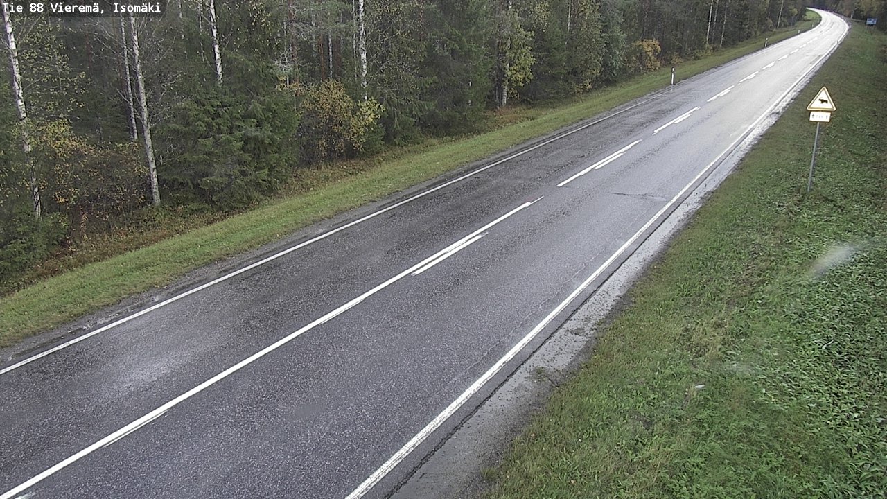 Kelikamerat Kuva Tie 88 Vieremä, Isomäki, Vieremä, Pohjois-Savo