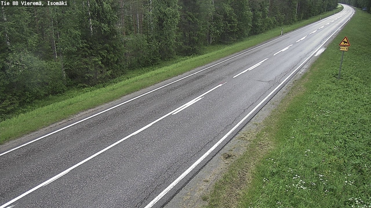 Kelikamerat Kuva Tie 88 Vieremä, Isomäki, Vieremä, Pohjois-Savo