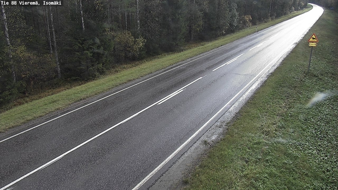 Kelikamerat Kuva Tie 88 Vieremä, Isomäki, Vieremä, Pohjois-Savo