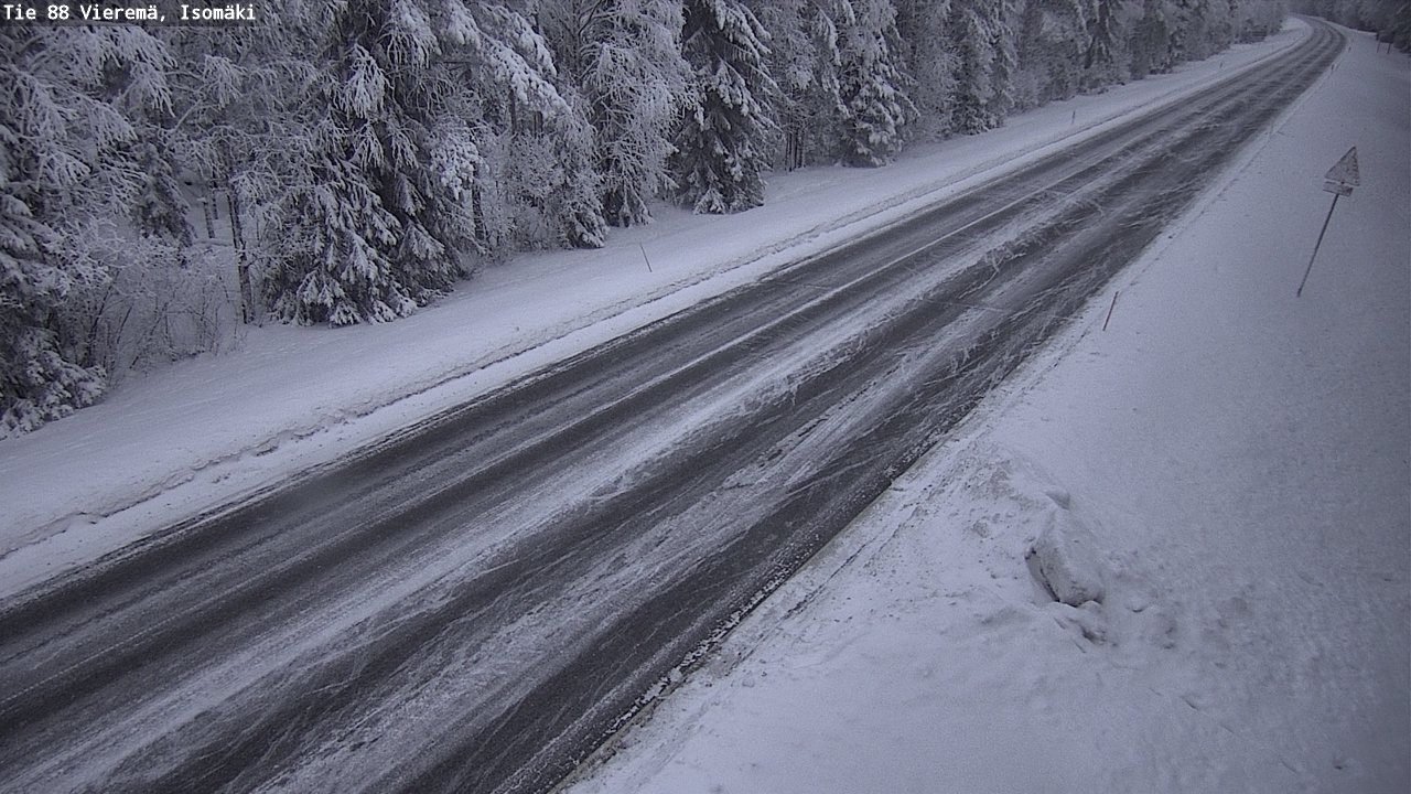 Kelikamerat Kuva Tie 88 Vieremä, Isomäki, Vieremä, Pohjois-Savo