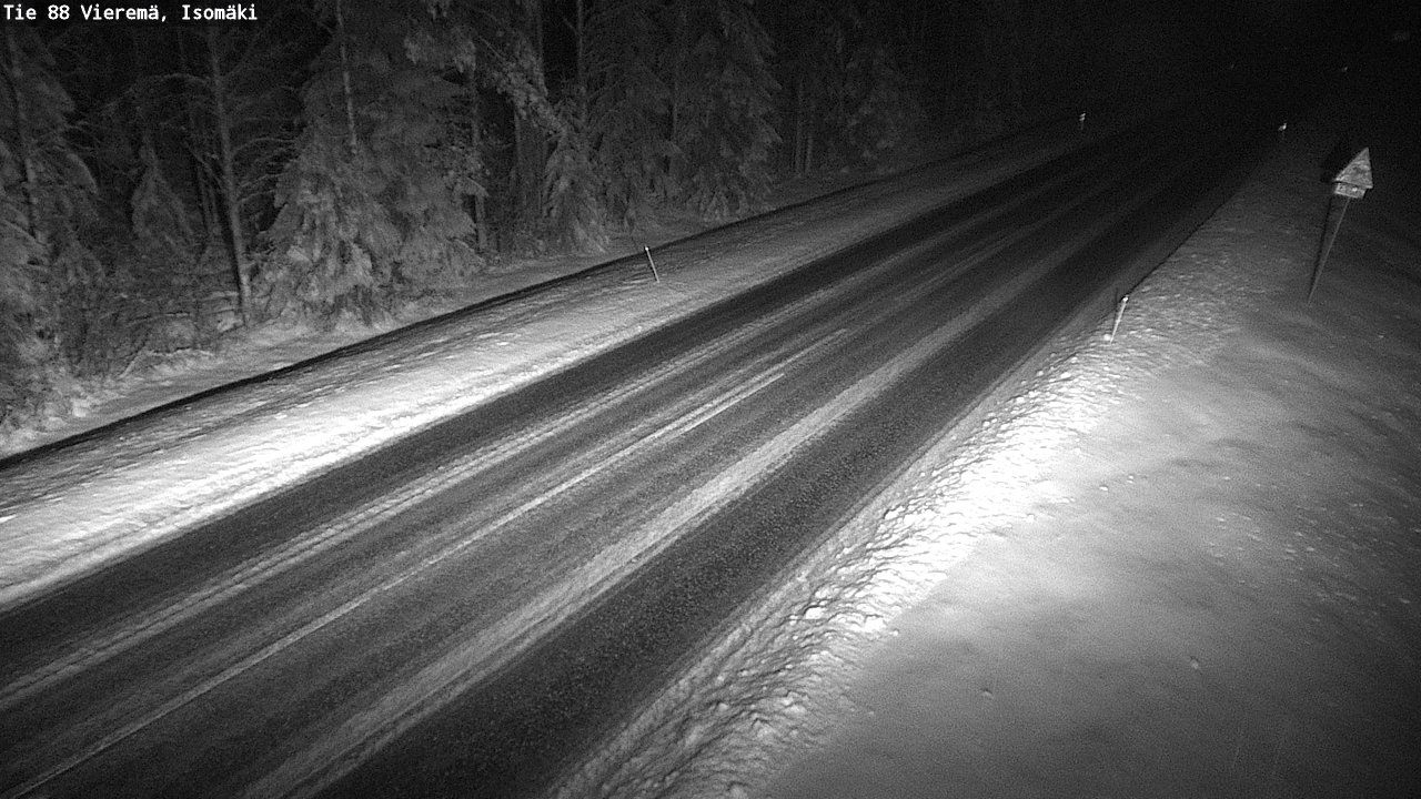 Weather Camera Image Väg 88 Vieremä, Isomäki, Vieremä, Pohjois-Savo