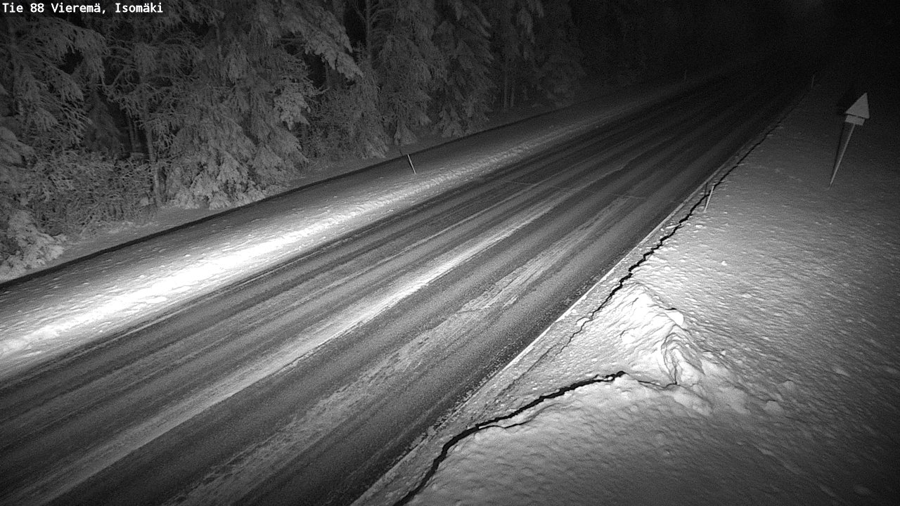 Weather Camera Image Väg 88 Vieremä, Isomäki, Vieremä, Pohjois-Savo