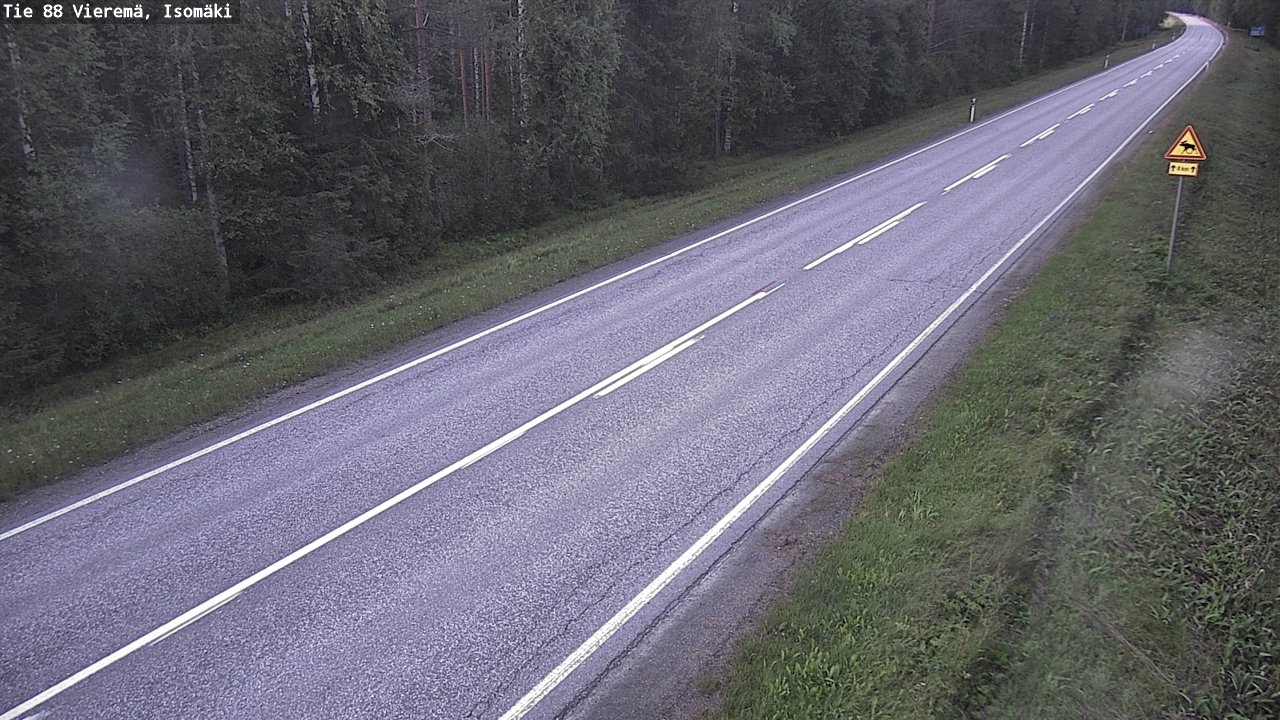 Kelikamerat Kuva Tie 88 Vieremä, Isomäki, Vieremä, Pohjois-Savo