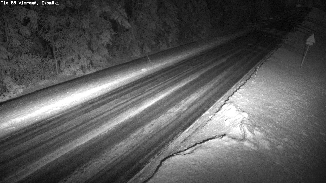 Weather Camera Image Road 88 Vieremä, Isomäki, Vieremä, Pohjois-Savo
