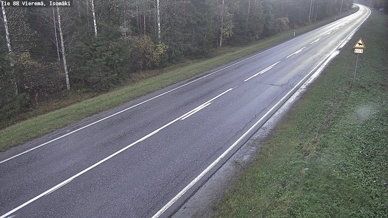 Kelikamerat Kuva Tie 88 Vieremä, Isomäki, Vieremä, Pohjois-Savo