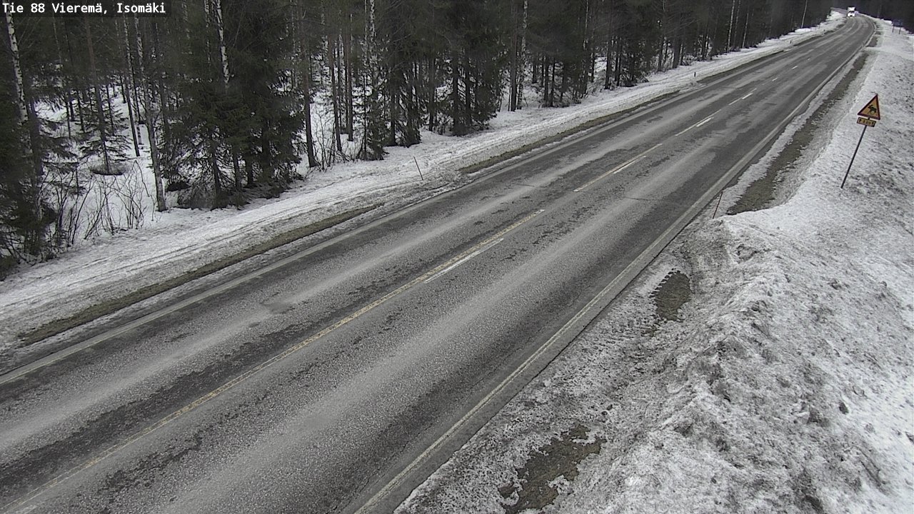 Kelikamerat Kuva Tie 88 Vieremä, Isomäki, Vieremä, Pohjois-Savo
