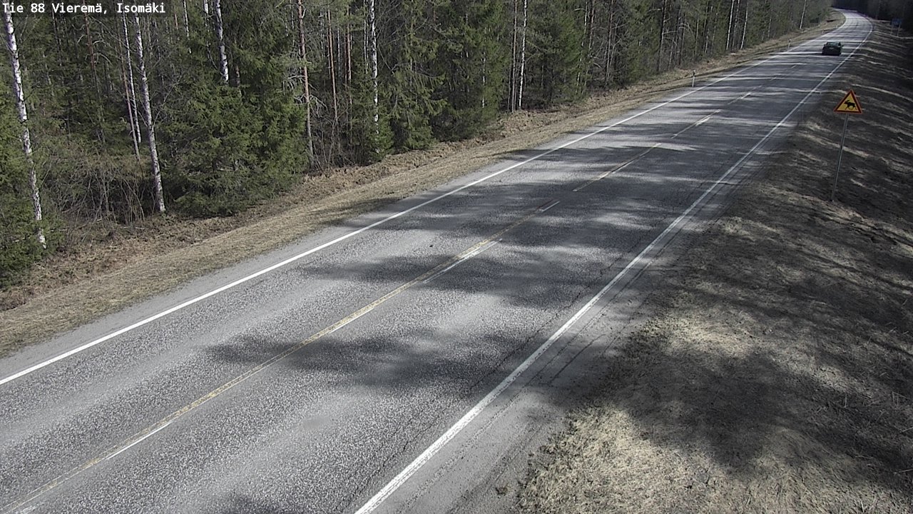 Kelikamerat Kuva Tie 88 Vieremä, Isomäki, Vieremä, Pohjois-Savo