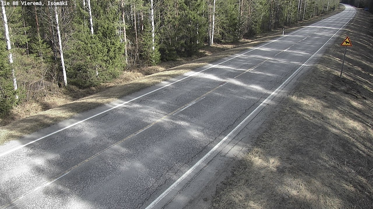 Kelikamerat Kuva Tie 88 Vieremä, Isomäki, Vieremä, Pohjois-Savo