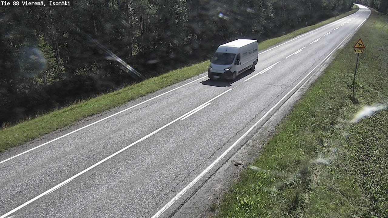 Kelikamerat Kuva Tie 88 Vieremä, Isomäki, Vieremä, Pohjois-Savo