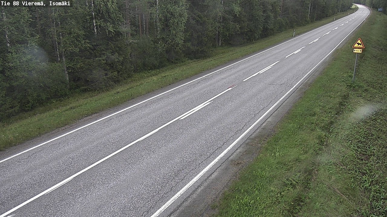 Kelikamerat Kuva Tie 88 Vieremä, Isomäki, Vieremä, Pohjois-Savo