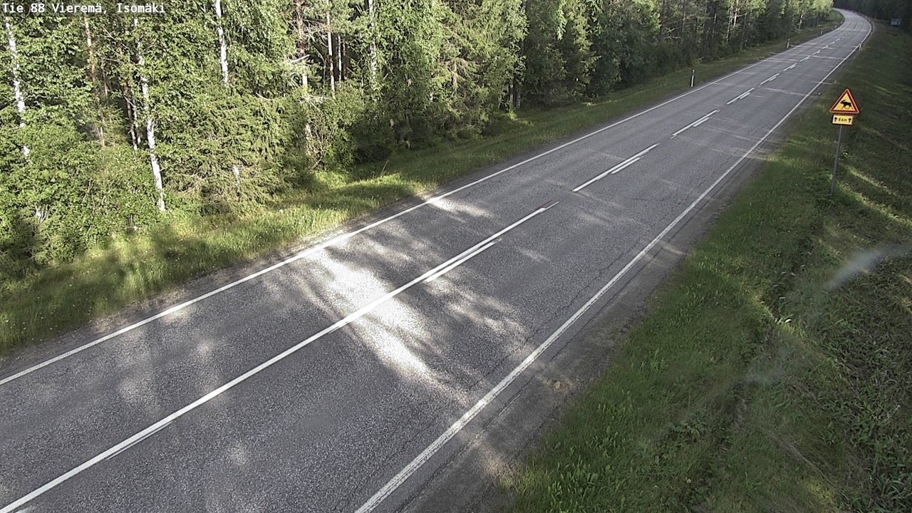 Kelikamerat Kuva Tie 88 Vieremä, Isomäki, Vieremä, Pohjois-Savo