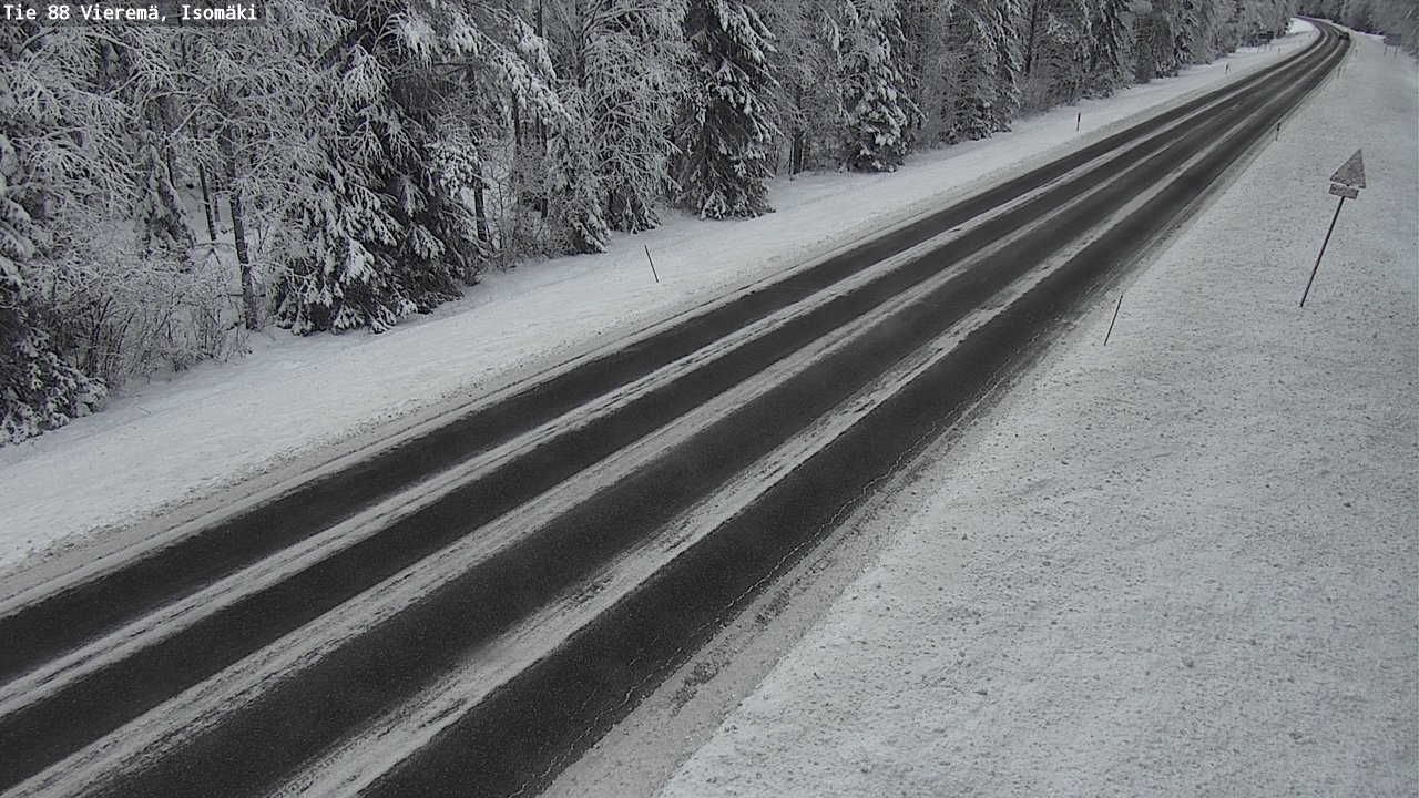 Kelikamerat Kuva Tie 88 Vieremä, Isomäki, Vieremä, Pohjois-Savo