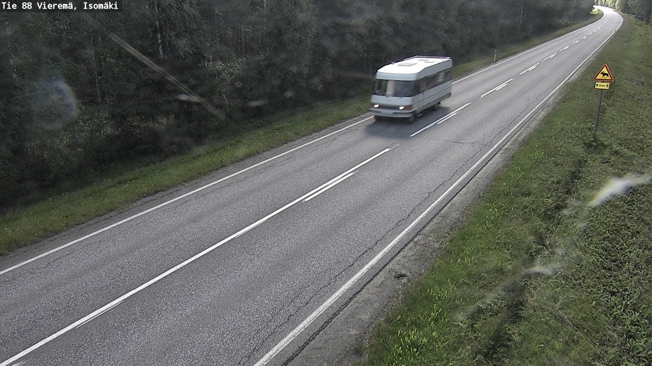 Kelikamerat Kuva Tie 88 Vieremä, Isomäki, Vieremä, Pohjois-Savo