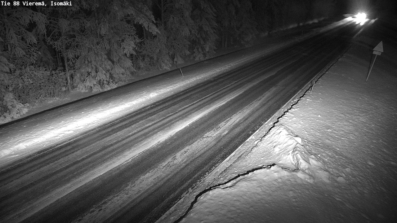 Weather Camera Image Road 88 Vieremä, Isomäki, Vieremä, Pohjois-Savo