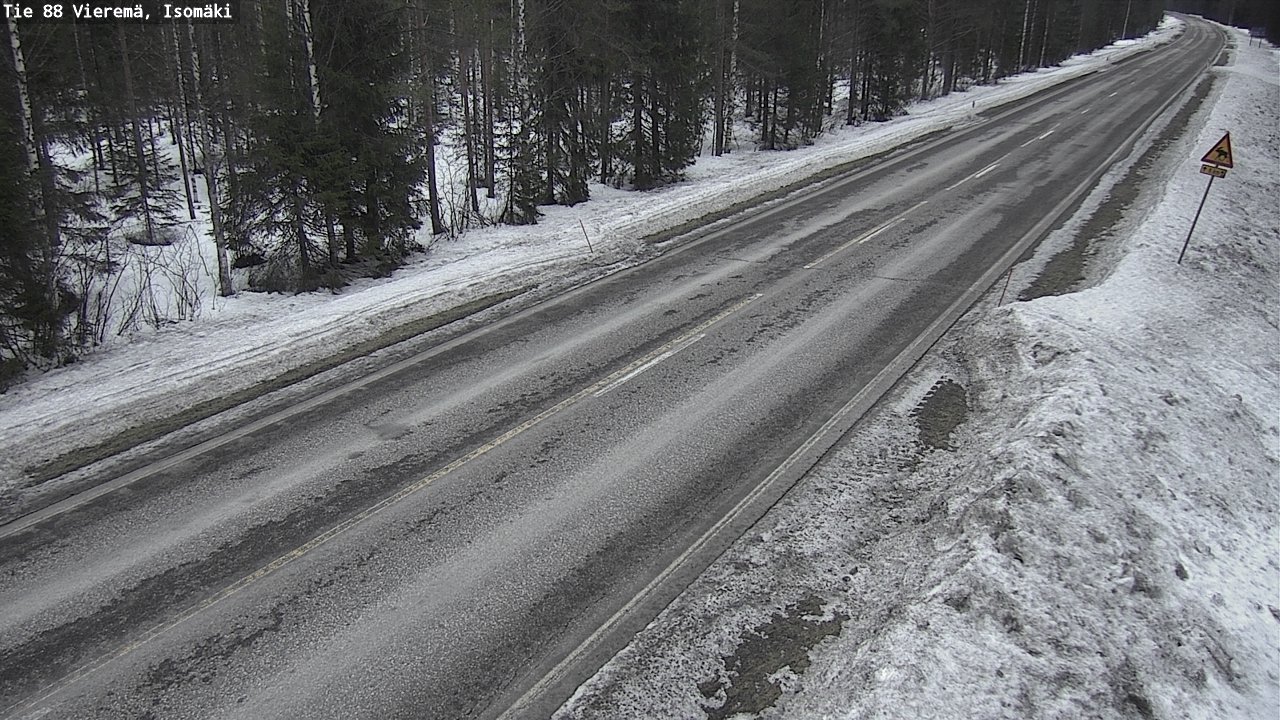 Kelikamerat Kuva Tie 88 Vieremä, Isomäki, Vieremä, Pohjois-Savo