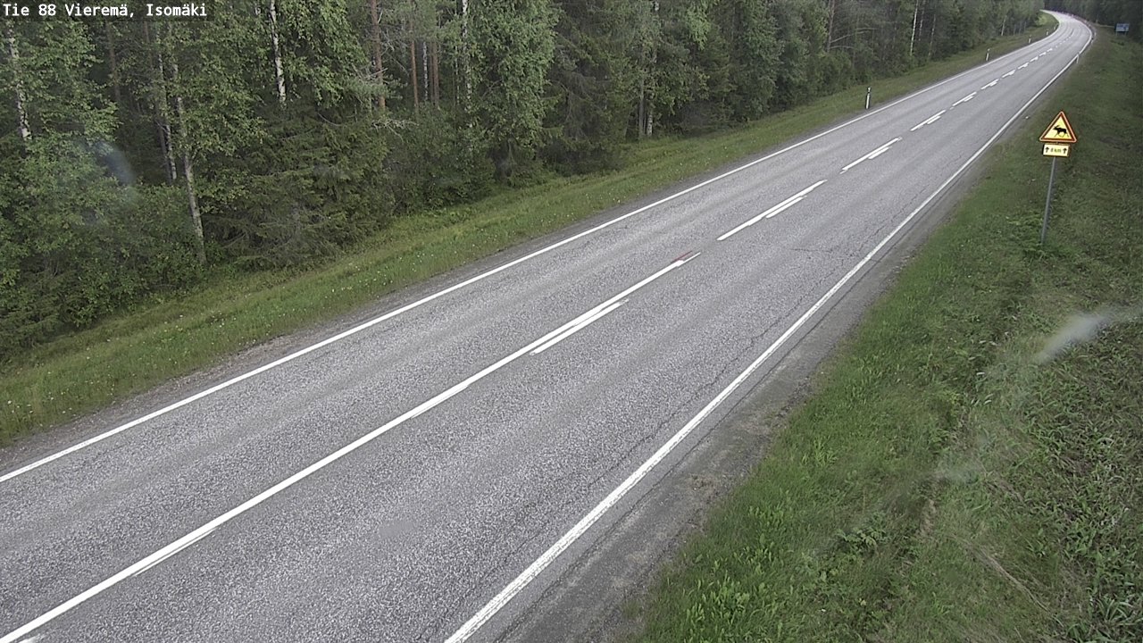 Kelikamerat Kuva Tie 88 Vieremä, Isomäki, Vieremä, Pohjois-Savo