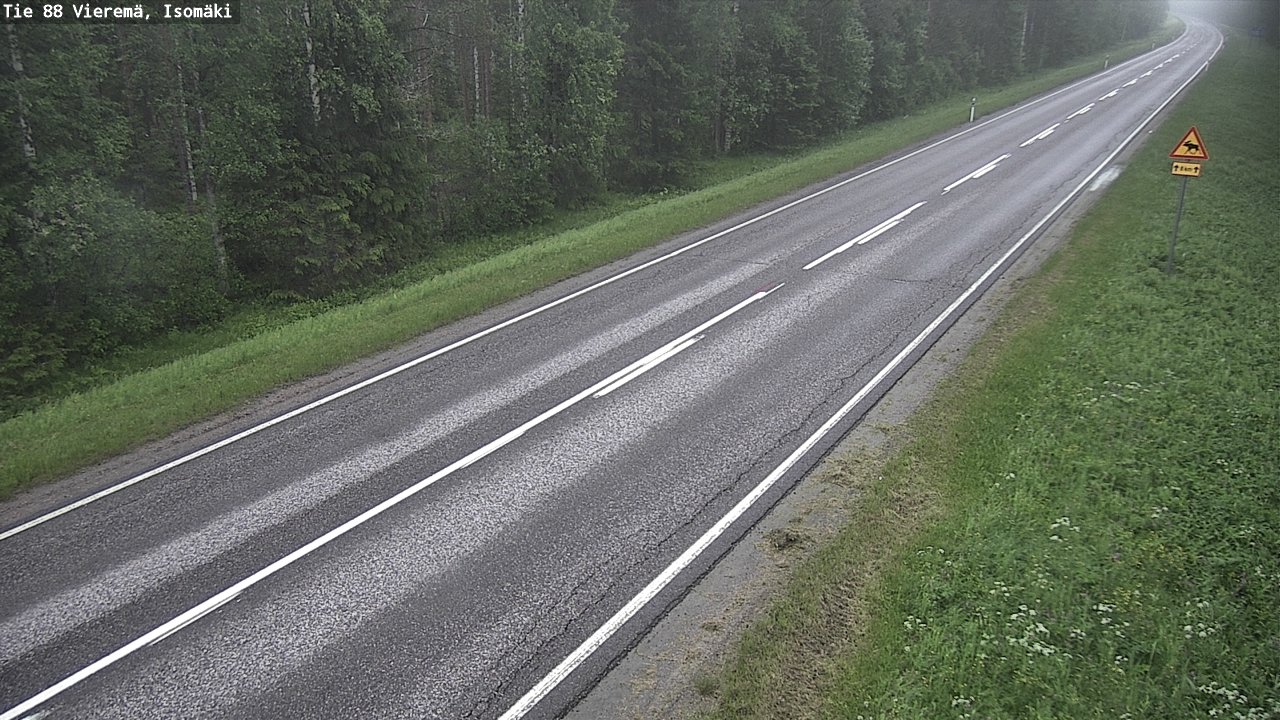 Kelikamerat Kuva Tie 88 Vieremä, Isomäki, Vieremä, Pohjois-Savo
