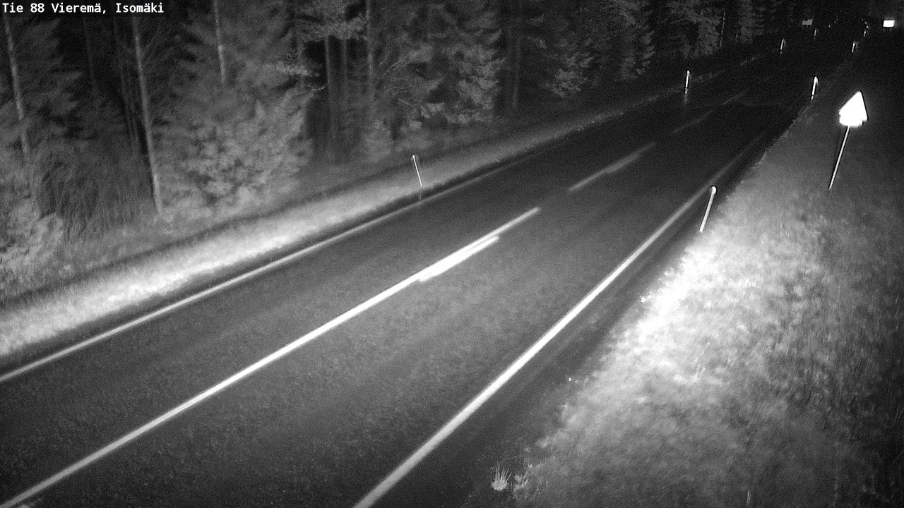 Weather Camera Image Road 88 Vieremä, Isomäki, Vieremä, Pohjois-Savo