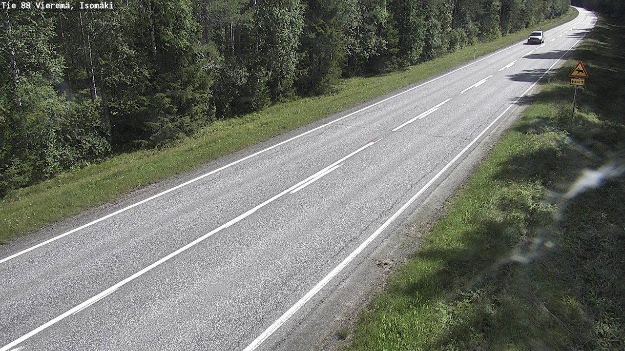 Kelikamerat Kuva Tie 88 Vieremä, Isomäki, Vieremä, Pohjois-Savo