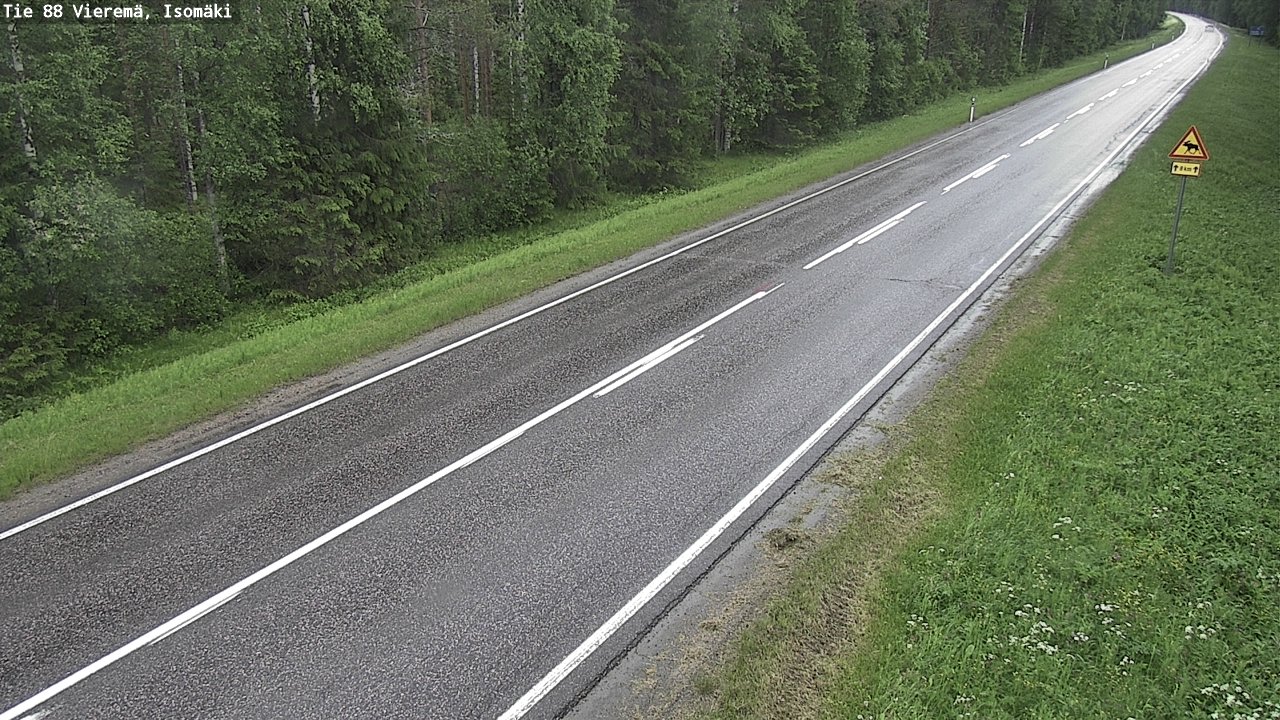 Kelikamerat Kuva Tie 88 Vieremä, Isomäki, Vieremä, Pohjois-Savo