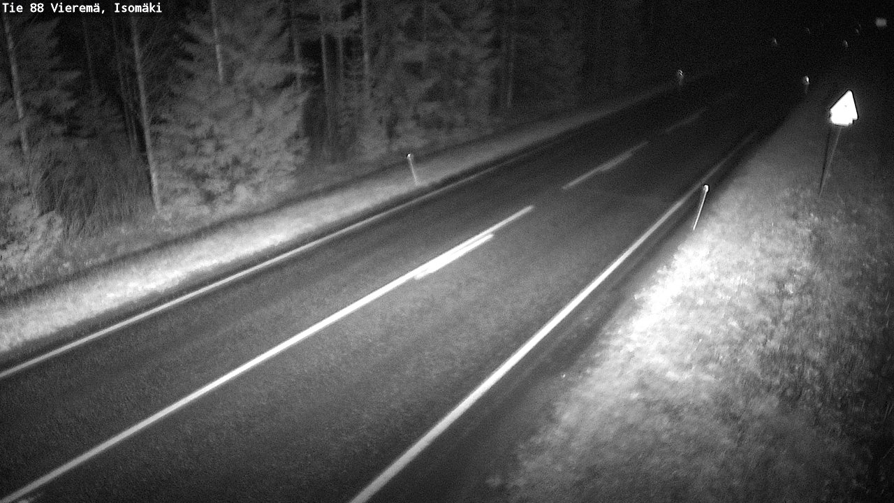 Weather Camera Image Road 88 Vieremä, Isomäki, Vieremä, Pohjois-Savo