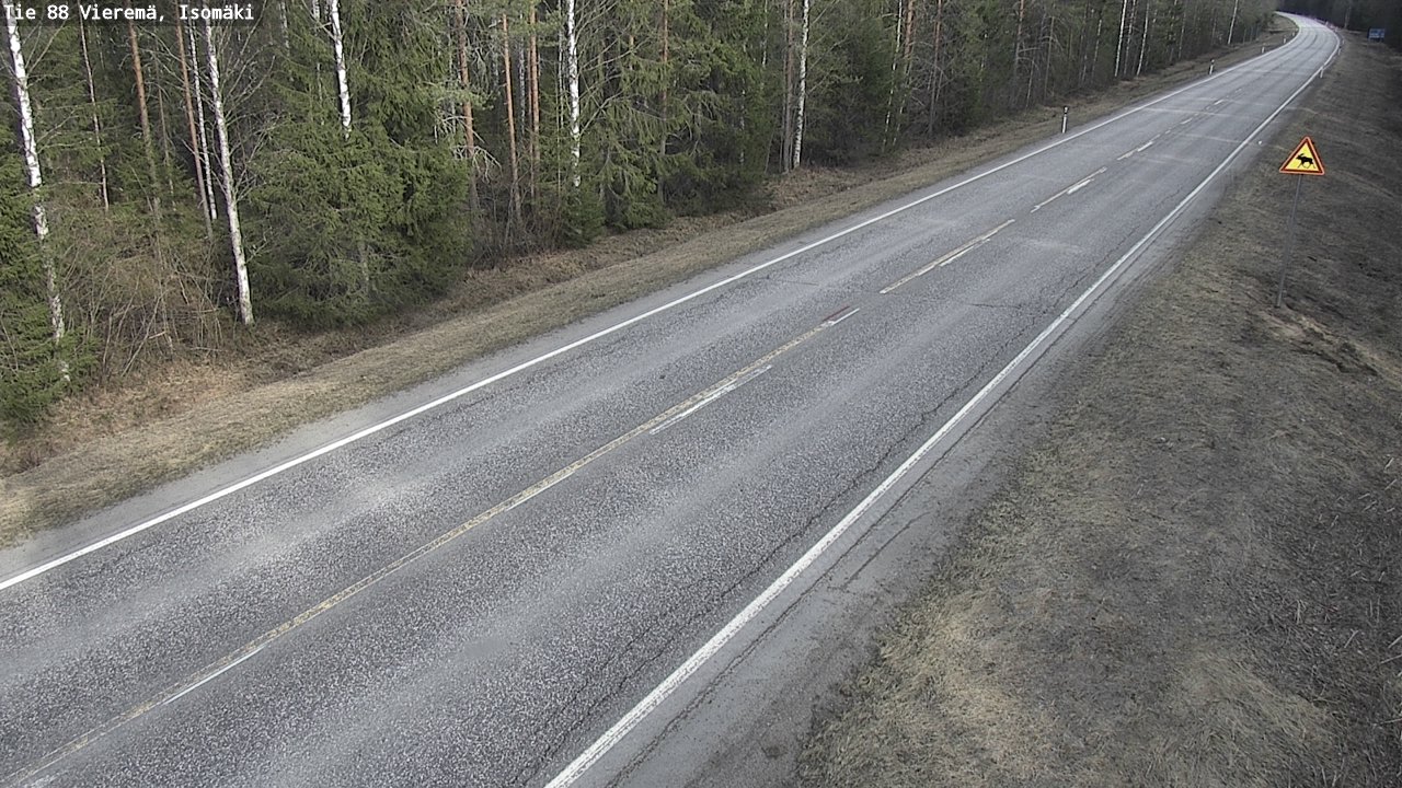Kelikamerat Kuva Tie 88 Vieremä, Isomäki, Vieremä, Pohjois-Savo