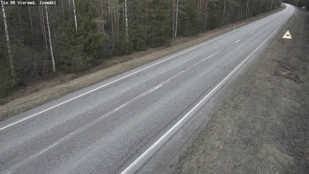 Kelikamerat Kuva Tie 88 Vieremä, Isomäki, Vieremä, Pohjois-Savo