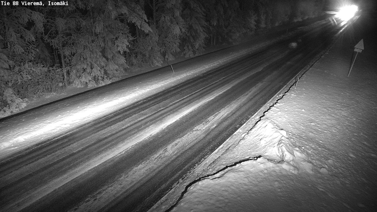 Weather Camera Image Road 88 Vieremä, Isomäki, Vieremä, Pohjois-Savo