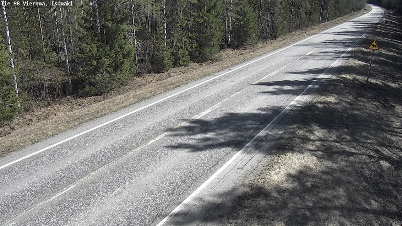 Kelikamerat Kuva Tie 88 Vieremä, Isomäki, Vieremä, Pohjois-Savo