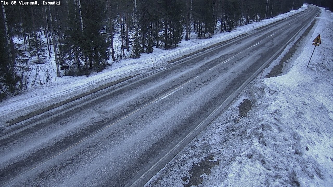 Kelikamerat Kuva Tie 88 Vieremä, Isomäki, Vieremä, Pohjois-Savo