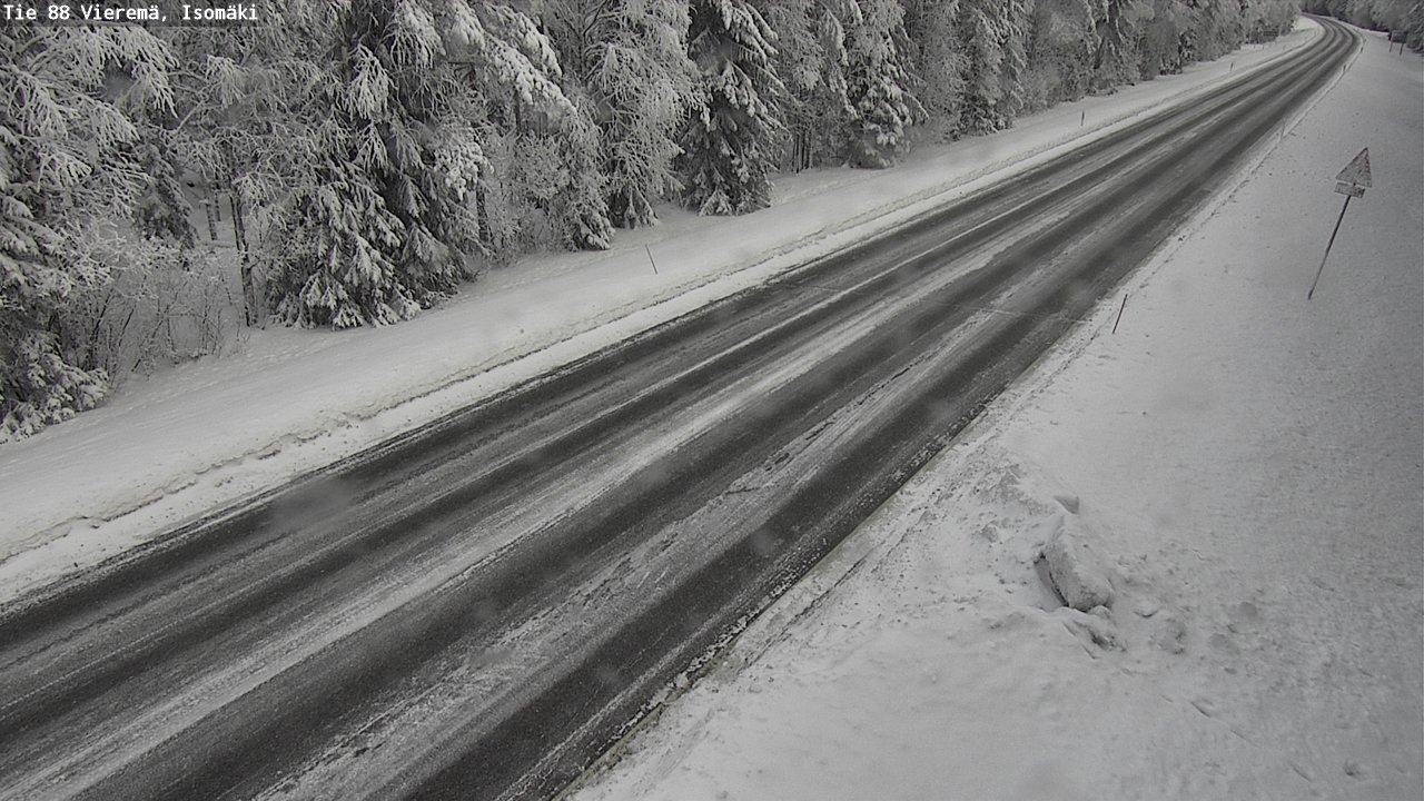 Kelikamerat Kuva Tie 88 Vieremä, Isomäki, Vieremä, Pohjois-Savo