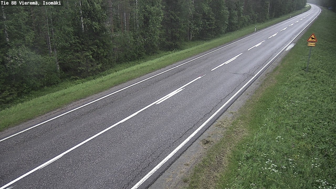Kelikamerat Kuva Tie 88 Vieremä, Isomäki, Vieremä, Pohjois-Savo