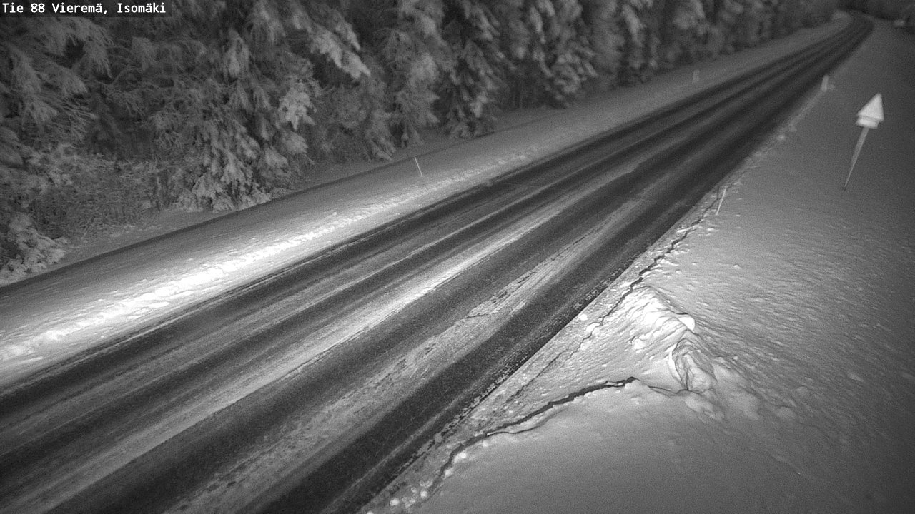 Kelikamerat Kuva Tie 88 Vieremä, Isomäki, Vieremä, Pohjois-Savo