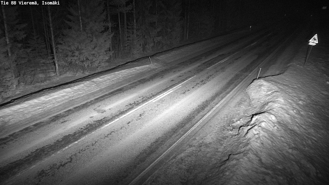 Kelikamerat Kuva Tie 88 Vieremä, Isomäki, Vieremä, Pohjois-Savo