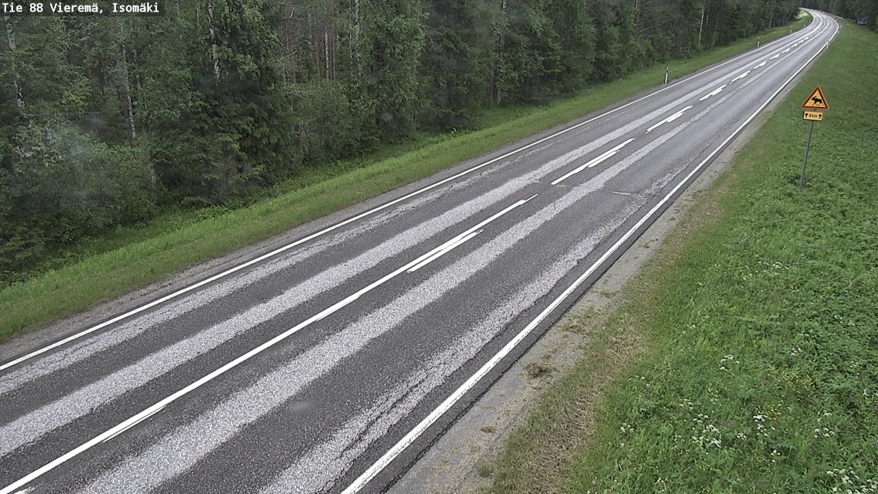 Kelikamerat Kuva Tie 88 Vieremä, Isomäki, Vieremä, Pohjois-Savo